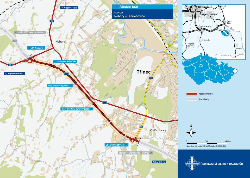 Jablunkov most pøes Neborùvku 476 most pøes Bystrý potok øešená jiné stavby most pøes