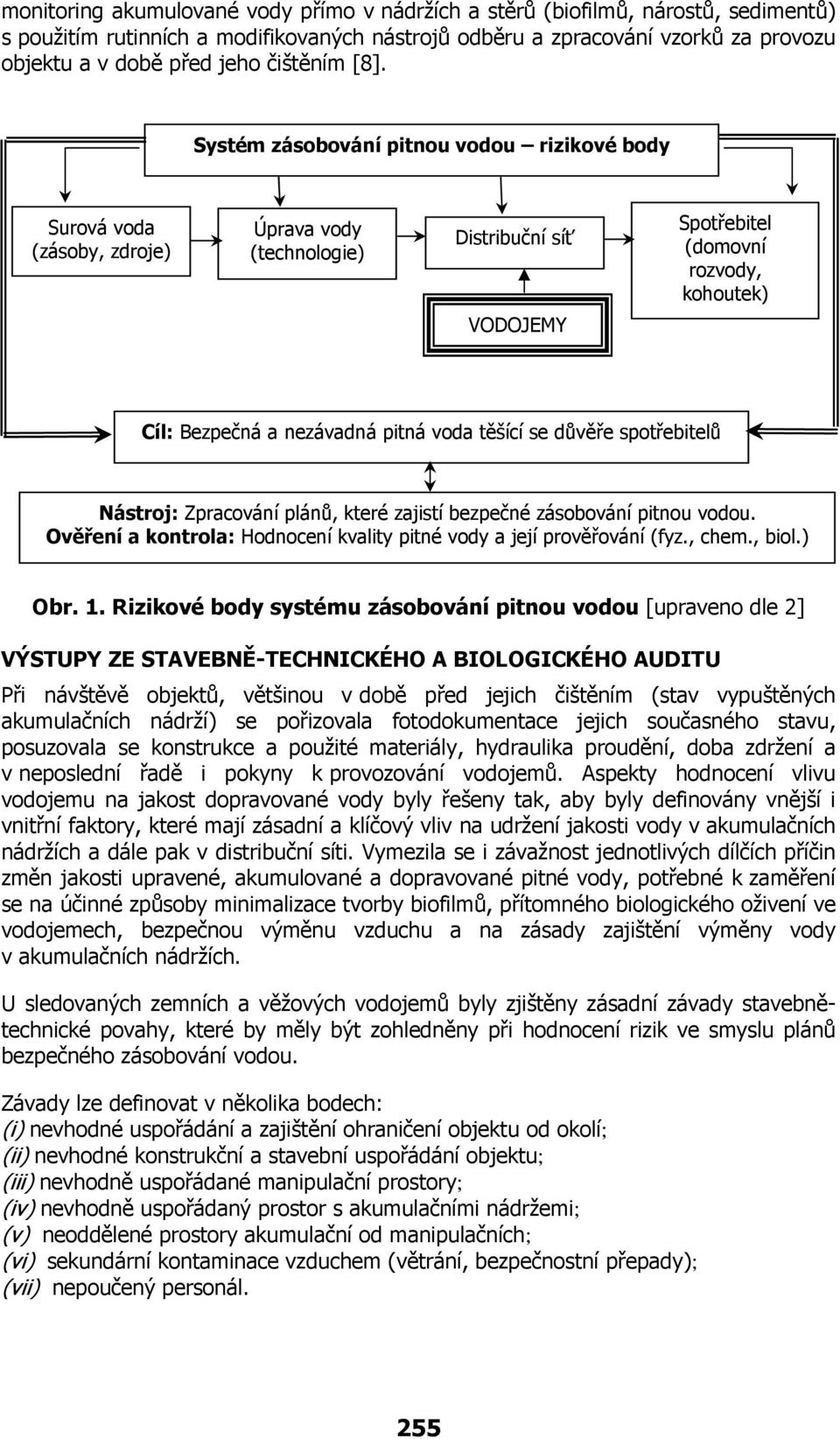 Systém zásobování pitnou vodou rizikové body Surová voda (zásoby, zdroje) Úprava vody (technologie) Distribuční síť Spotřebitel (domovní rozvody, kohoutek) VODOJEMY Cíl: Bezpečná a nezávadná pitná