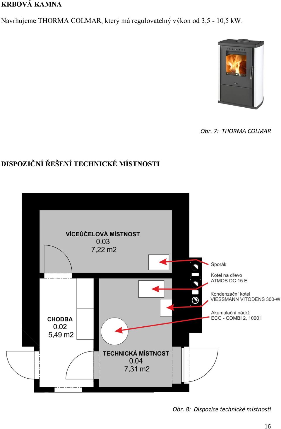 7: THORMA COLMAR DISPOZIČNÍ ŘEŠENÍ TECHNICKÉ