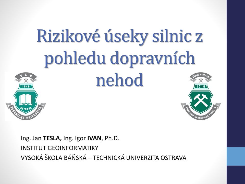 Igor IVAN, Ph.D.