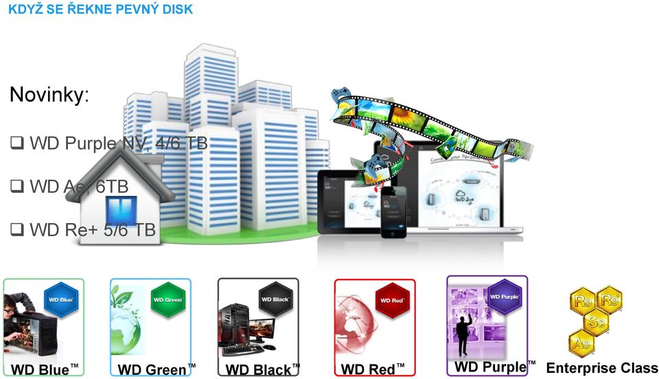 Re+ 5/6 TB WD Blue WD Green WD