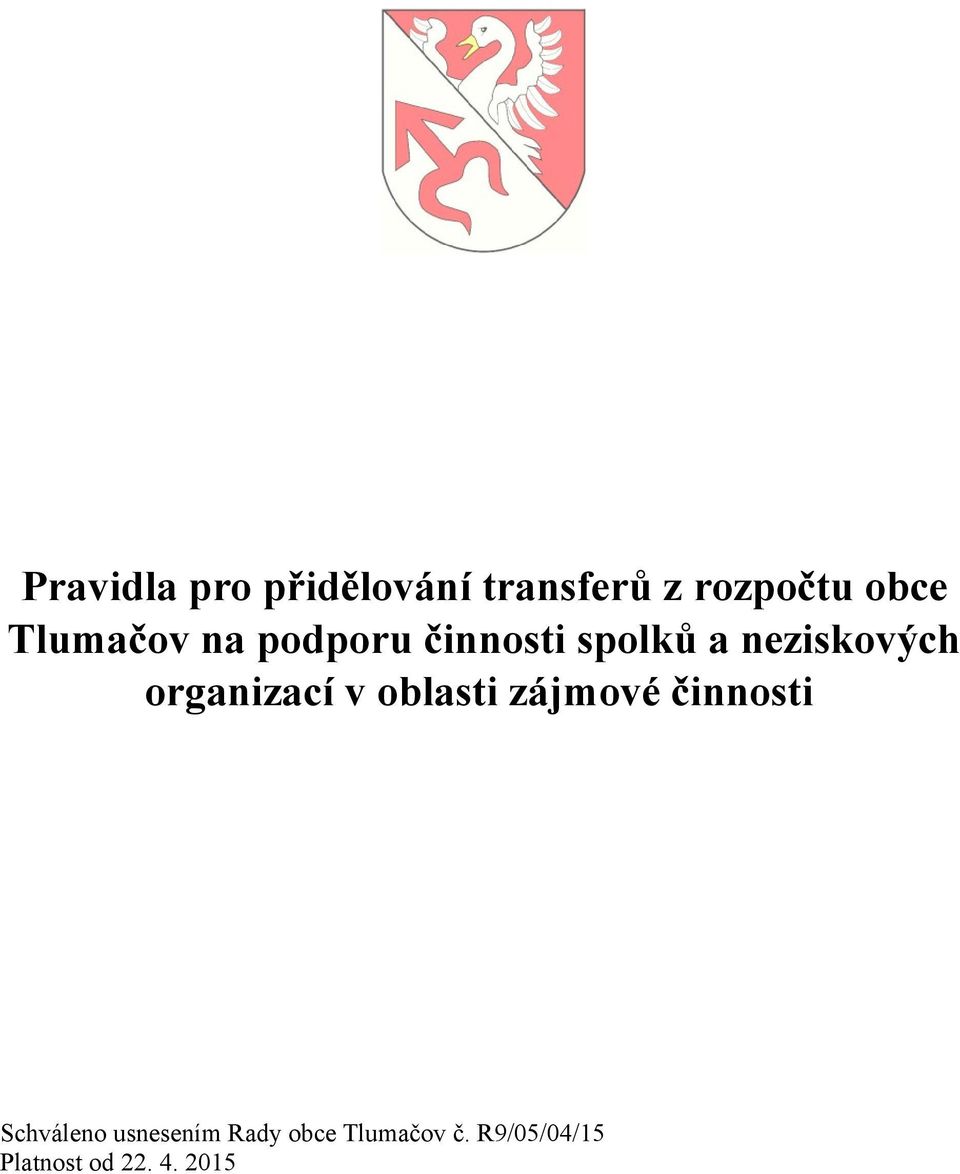 neziskových organizací v oblasti zájmové