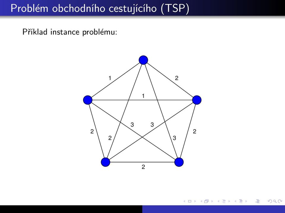 problému: