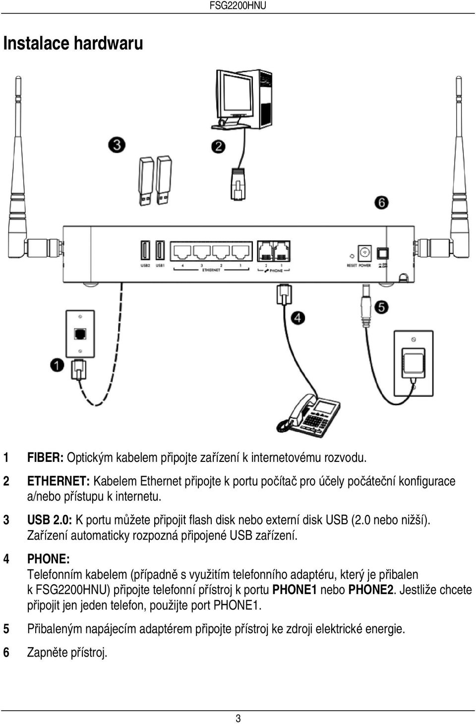 0: K portu můžete připojit flash disk nebo externí disk USB (2.0 nebo nižší). Zařízení automaticky rozpozná připojené USB zařízení.