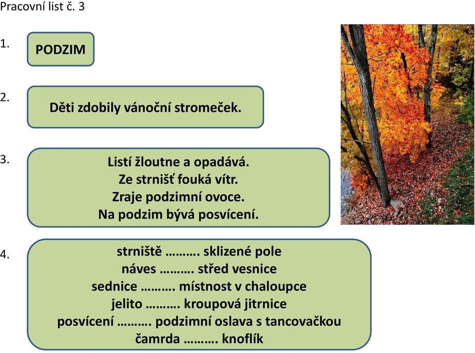 strniště. sklizené pole náves. střed vesnice sednice.