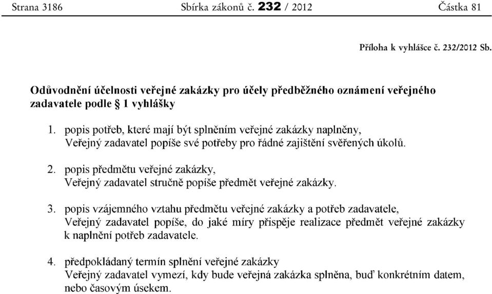 232 / 2012 Částka 81