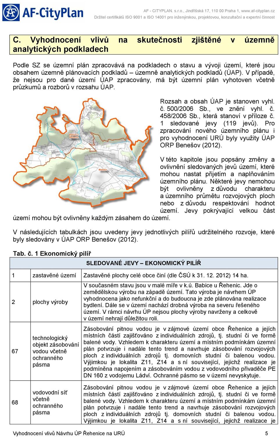 územně analytických podkladů (ÚAP). V případě, že nejsou pro dané území ÚAP zpracovány, má být územní plán vyhotoven včetně průzkumů a rozborů v rozsahu ÚAP. Rozsah a obsah ÚAP je stanoven vyhl. č.