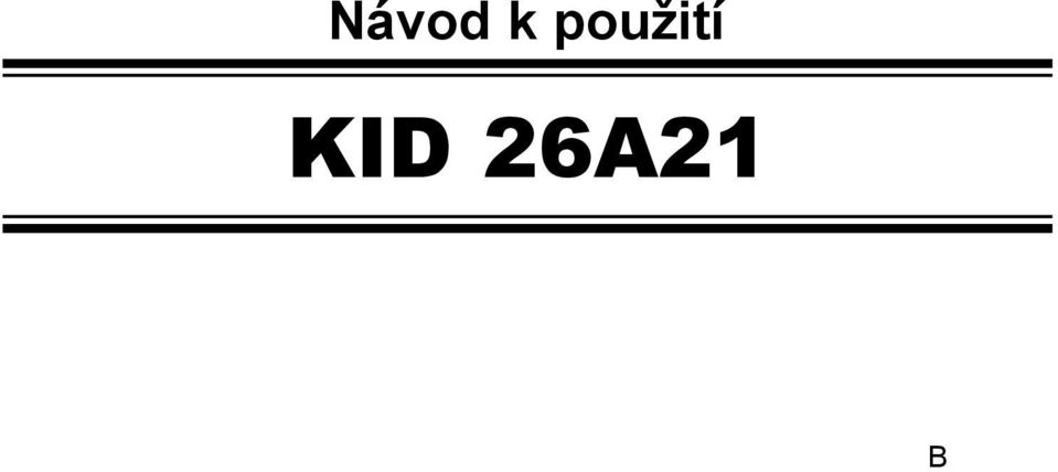 KID 26A21