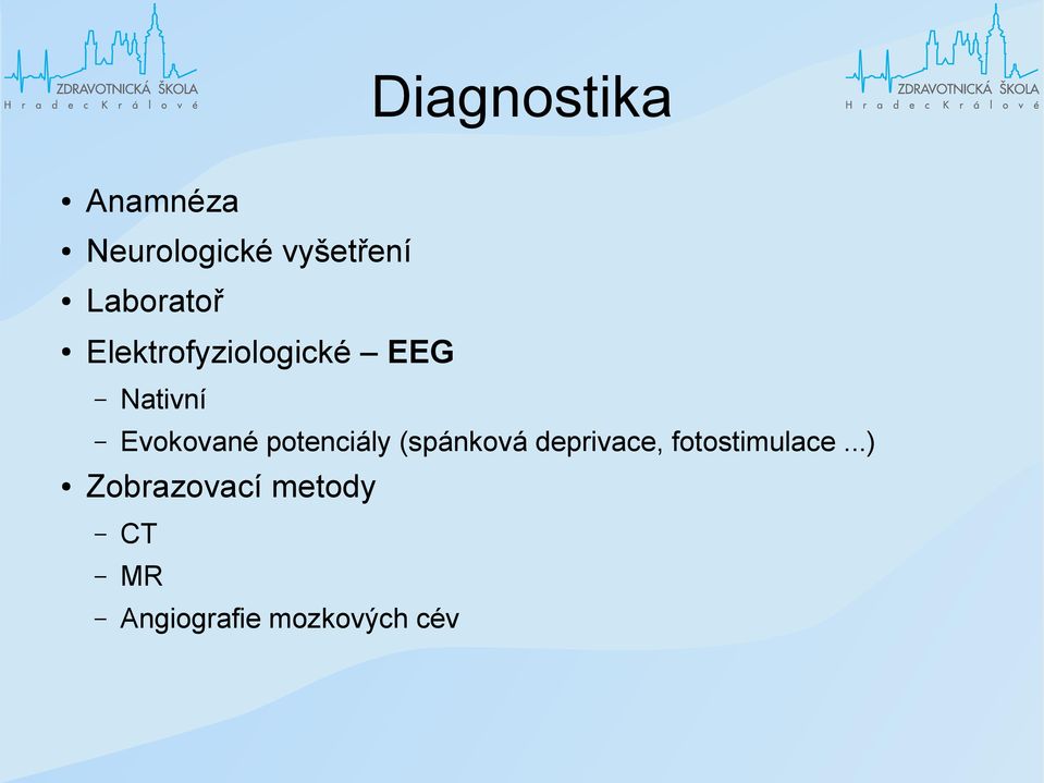 Evokované potenciály (spánková deprivace,