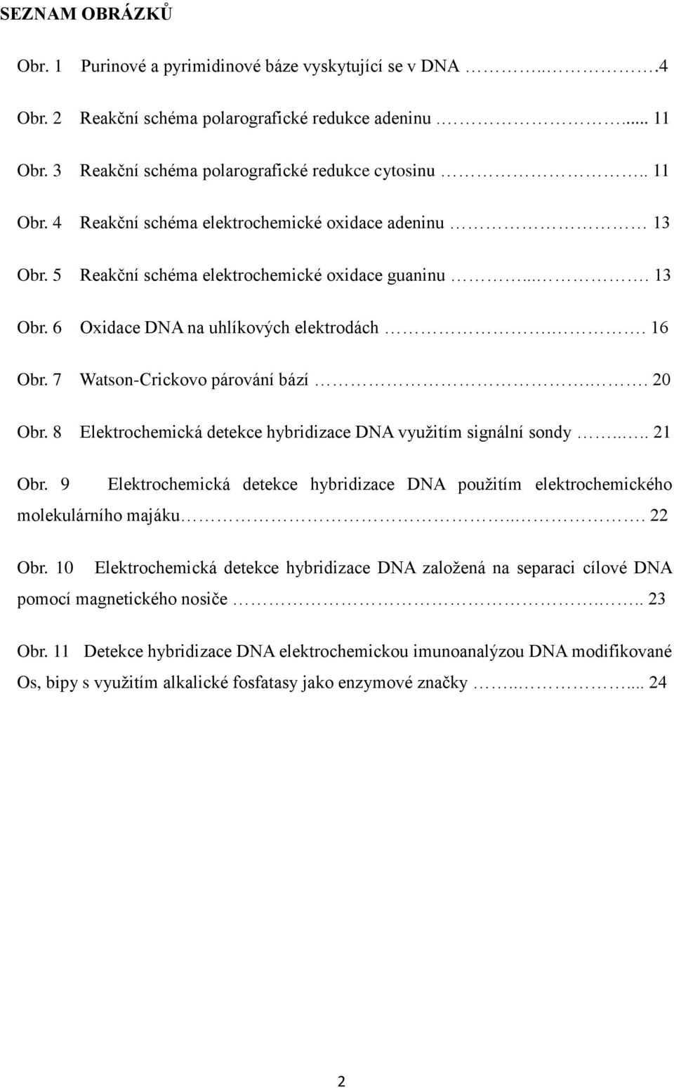 8 Elektrochemická detekce hybridizace DNA využitím signální sondy.... 21 Obr. 9 Elektrochemická detekce hybridizace DNA použitím elektrochemického molekulárního majáku... 22 Obr.