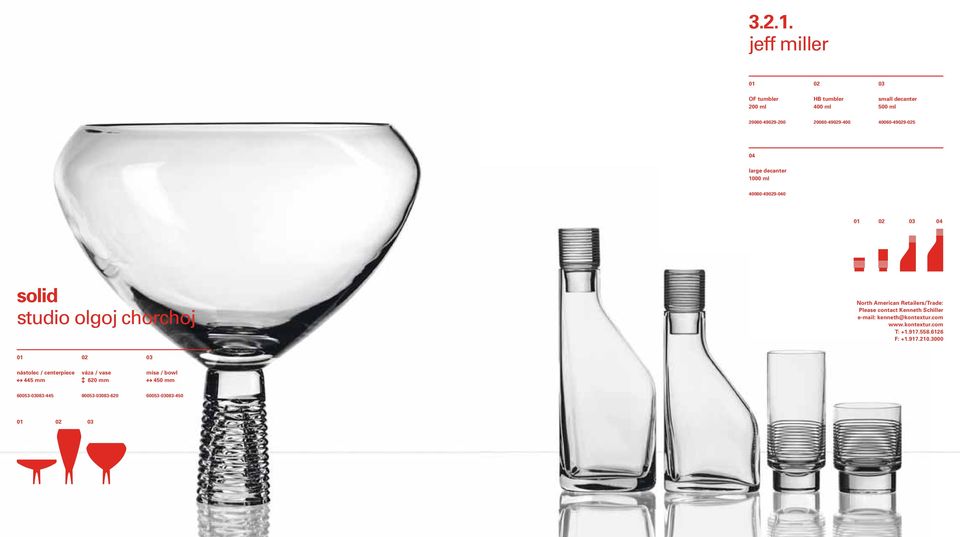 04 large decanter 1000 ml 40060-499-040 04 solid studio olgoj chorchoj North American Retailers/Trade: Please