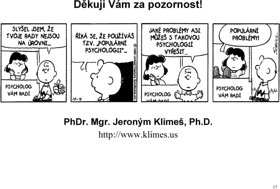 Jeroným Klimeš, Ph.D.