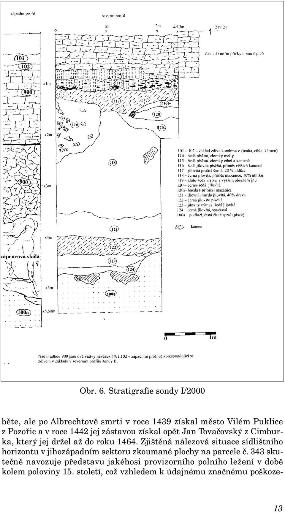 1442 jej zástavou získal opět Jan Tovačovský z Cimburka, který jej držel až do roku 1464.