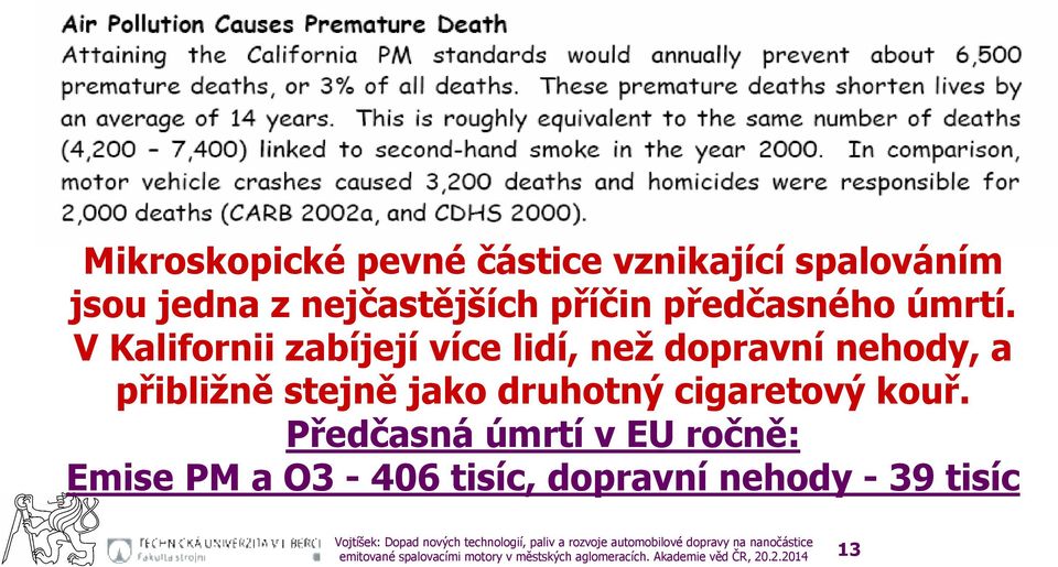 V Kalifornii zabíjejí více lidí, než dopravní nehody, a přibližně