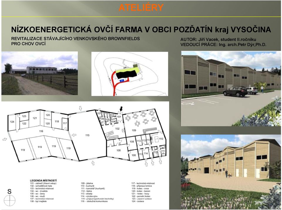 VENKOVSKÉHO BROWNFIELDS PRO CHOV OVCÍ AUTOR: Jiří