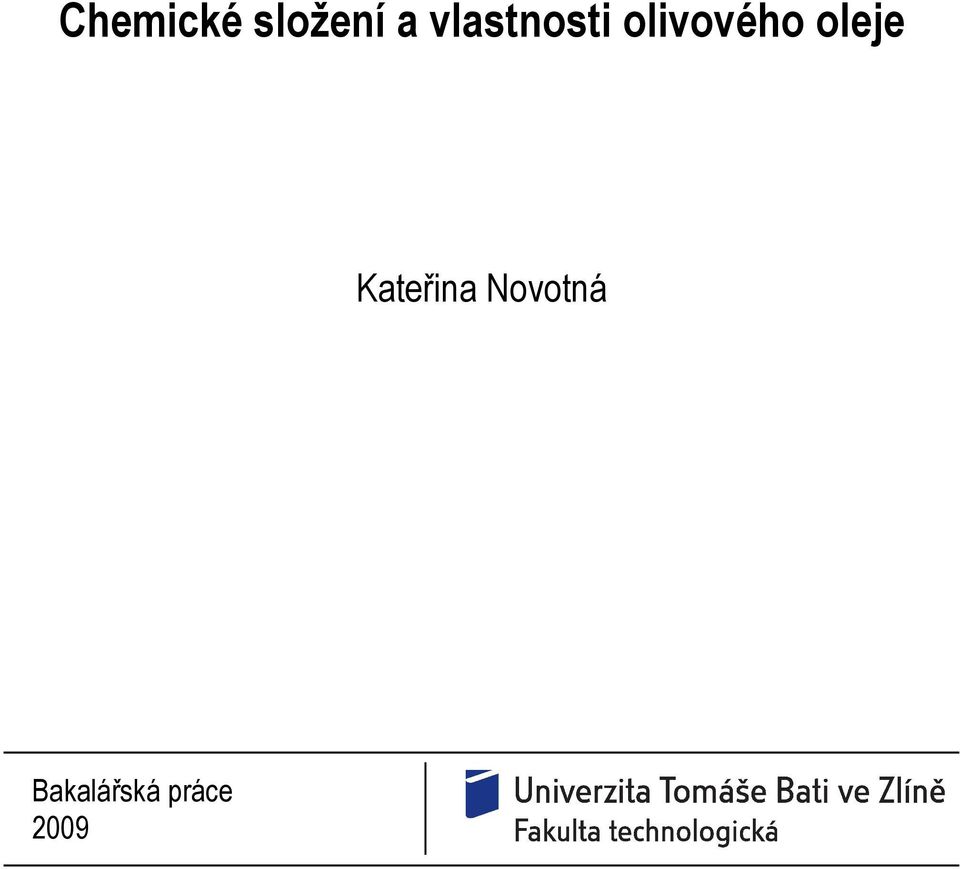 oleje Kateřina