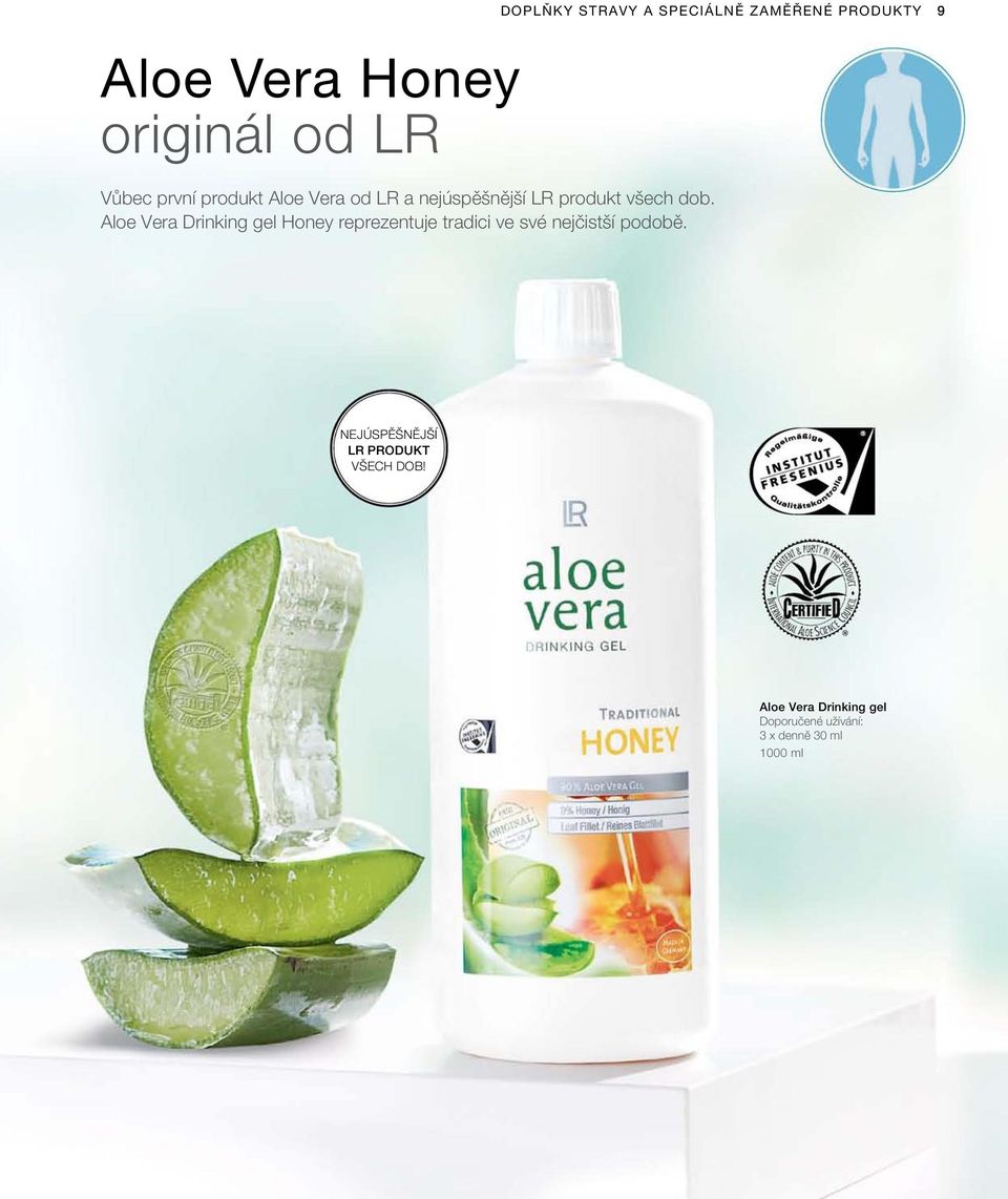 Aloe Vera Drinking gel Honey reprezentuje tradici ve své nejčistší podobě.