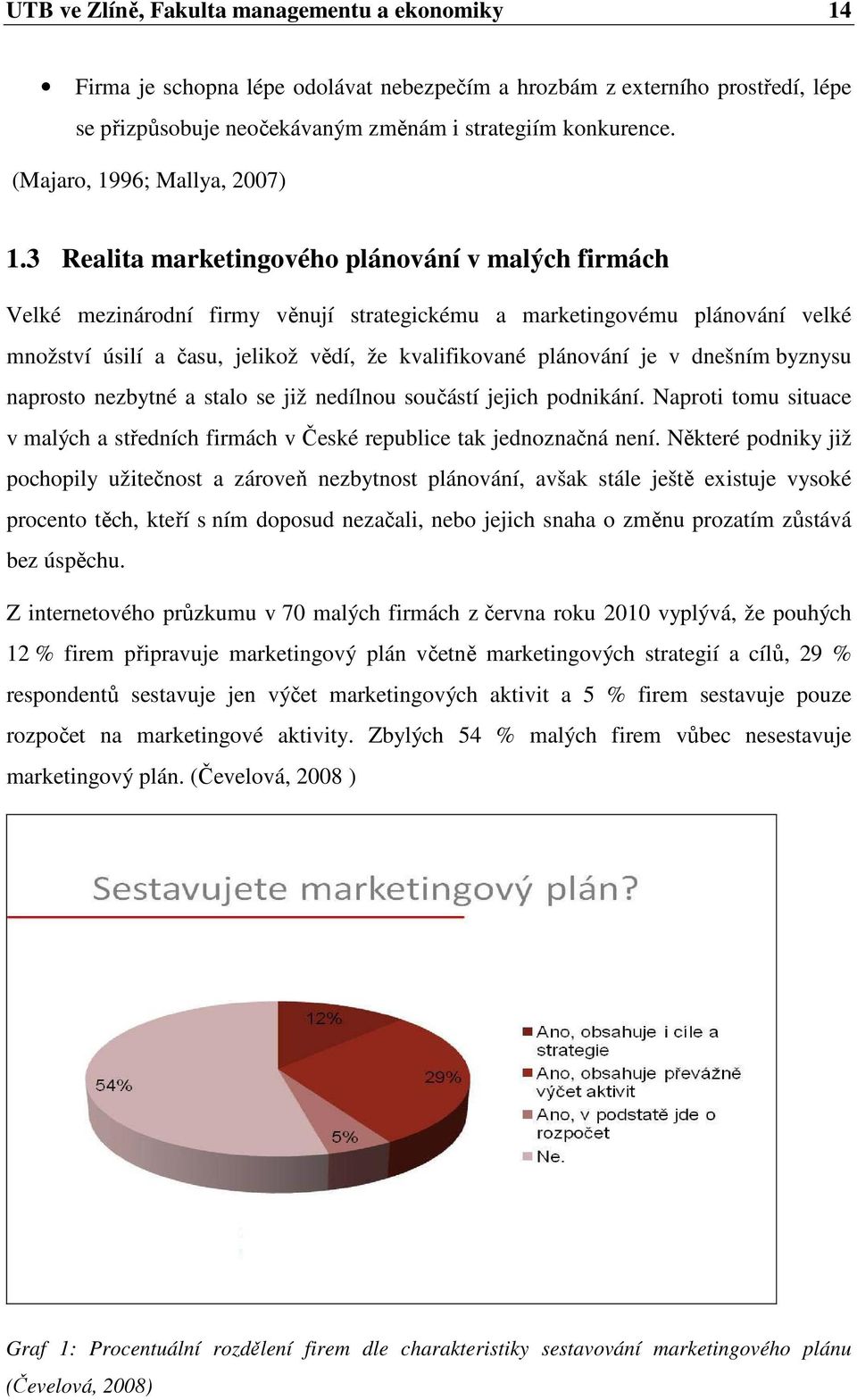 3 Realita marketingového plánování v malých firmách Velké mezinárodní firmy věnují strategickému a marketingovému plánování velké množství úsilí a času, jelikož vědí, že kvalifikované plánování je v