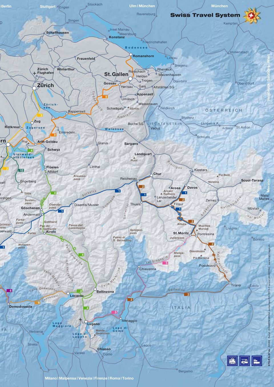 Gottardo Furka Airolo V a l l e O n s e Verbania Stresa V a l l e M a g g i a r n o n e C e n t o v a l l i Engen Schaffhausen V a l V a l V e r L a g o M a g g i o r e Rapperswil Disentis/Mustér 4