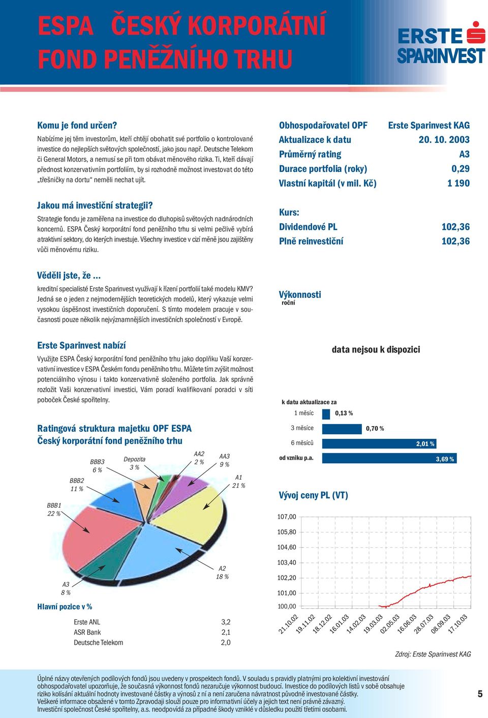 Ti, kteří dávají přednost konzervativním portfoliím, by si rozhodně možnost investovat do této třešničky na dortu neměli nechat ujít. Jakou má investiční strategii?