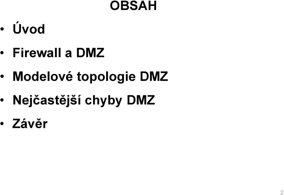 topologie DMZ