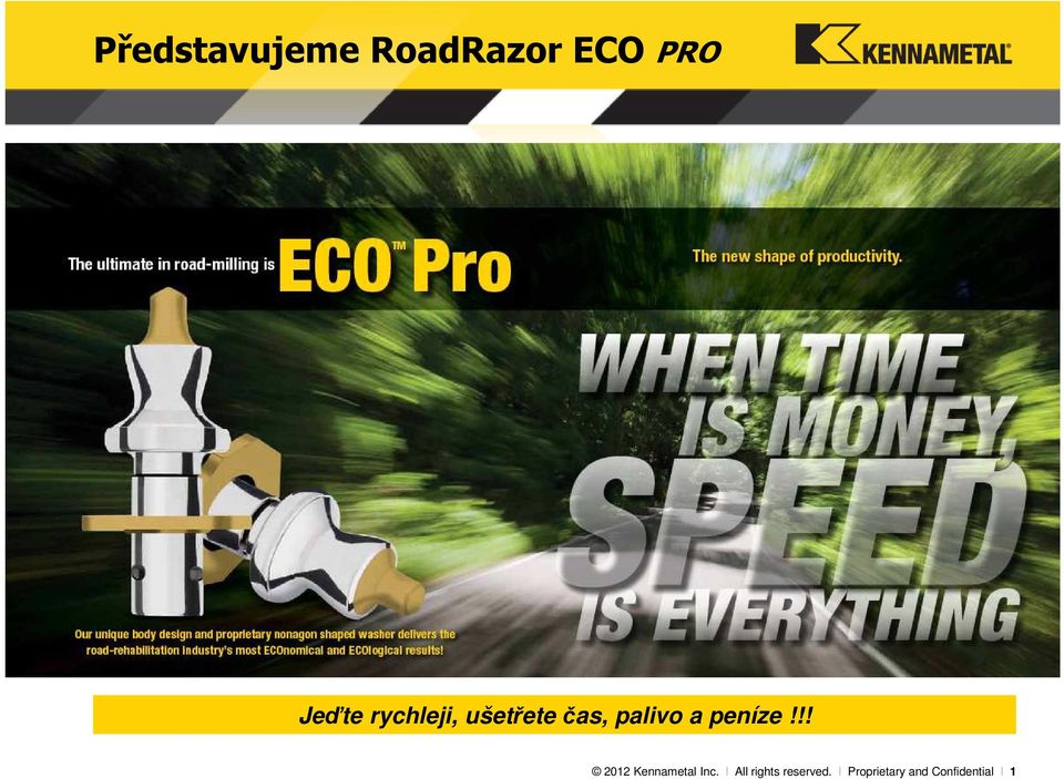 !! 2012 Kennametal Inc.