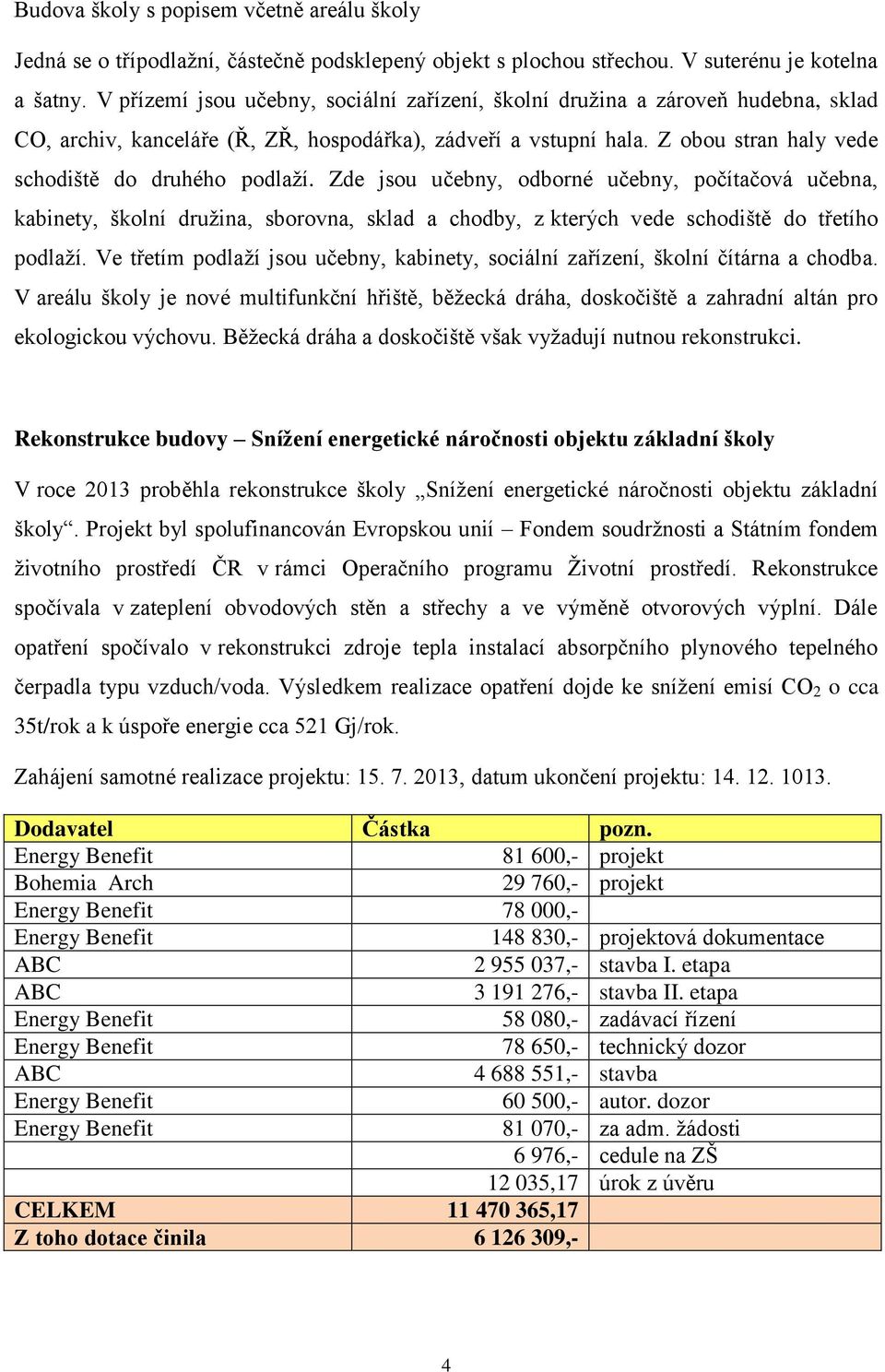 Z obou stran haly vede schodiště do druhého podlaží.