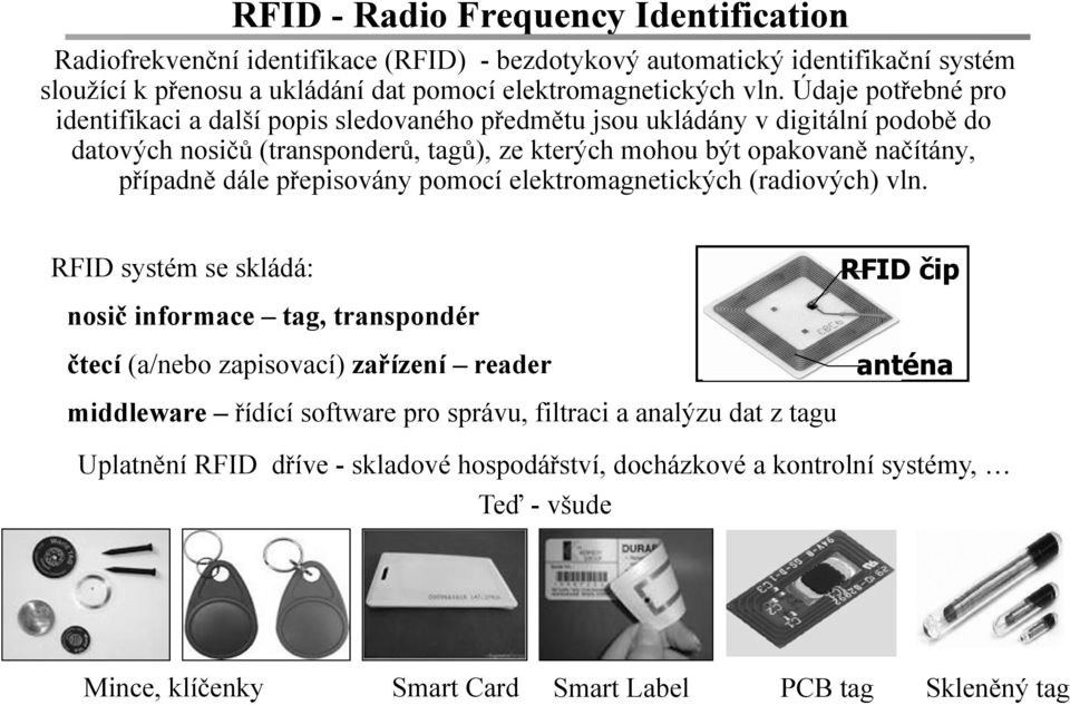 dále přepisovány pomocí elektromagnetických (radiových) vln.