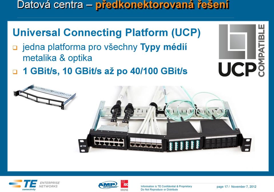 všechny Typy médií metalika & optika 1 GBit/s, 10