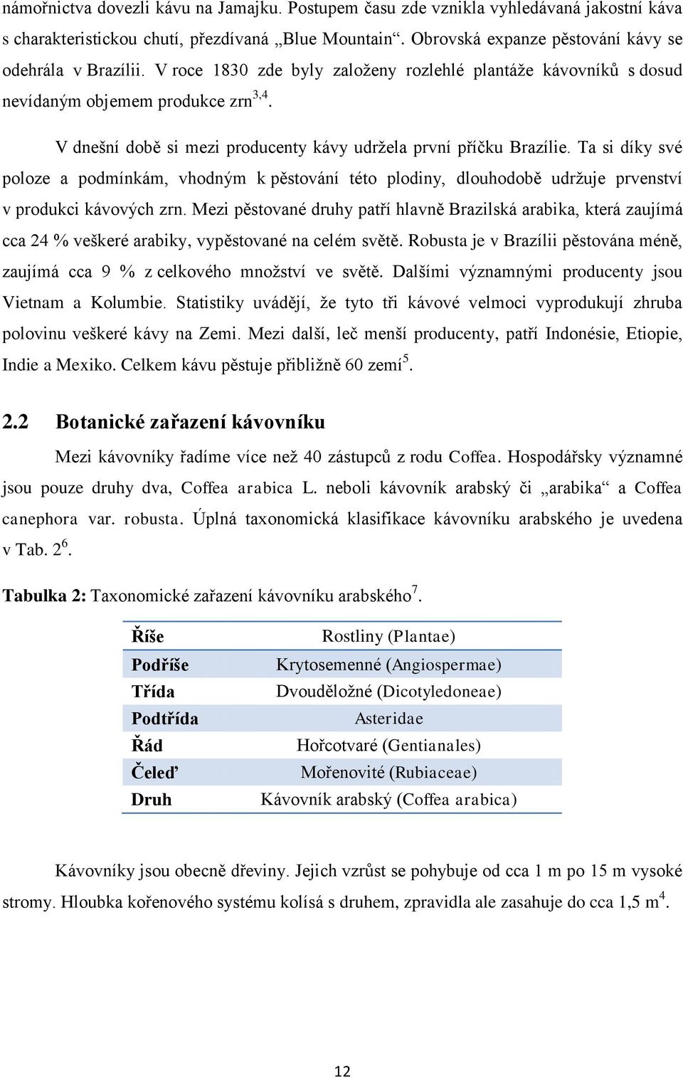 Ta si díky své poloze a podmínkám, vhodným k pěstování této plodiny, dlouhodobě udržuje prvenství v produkci kávových zrn.