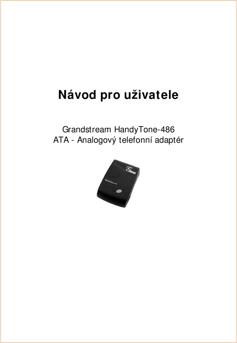 HandyTone-486 ATA -