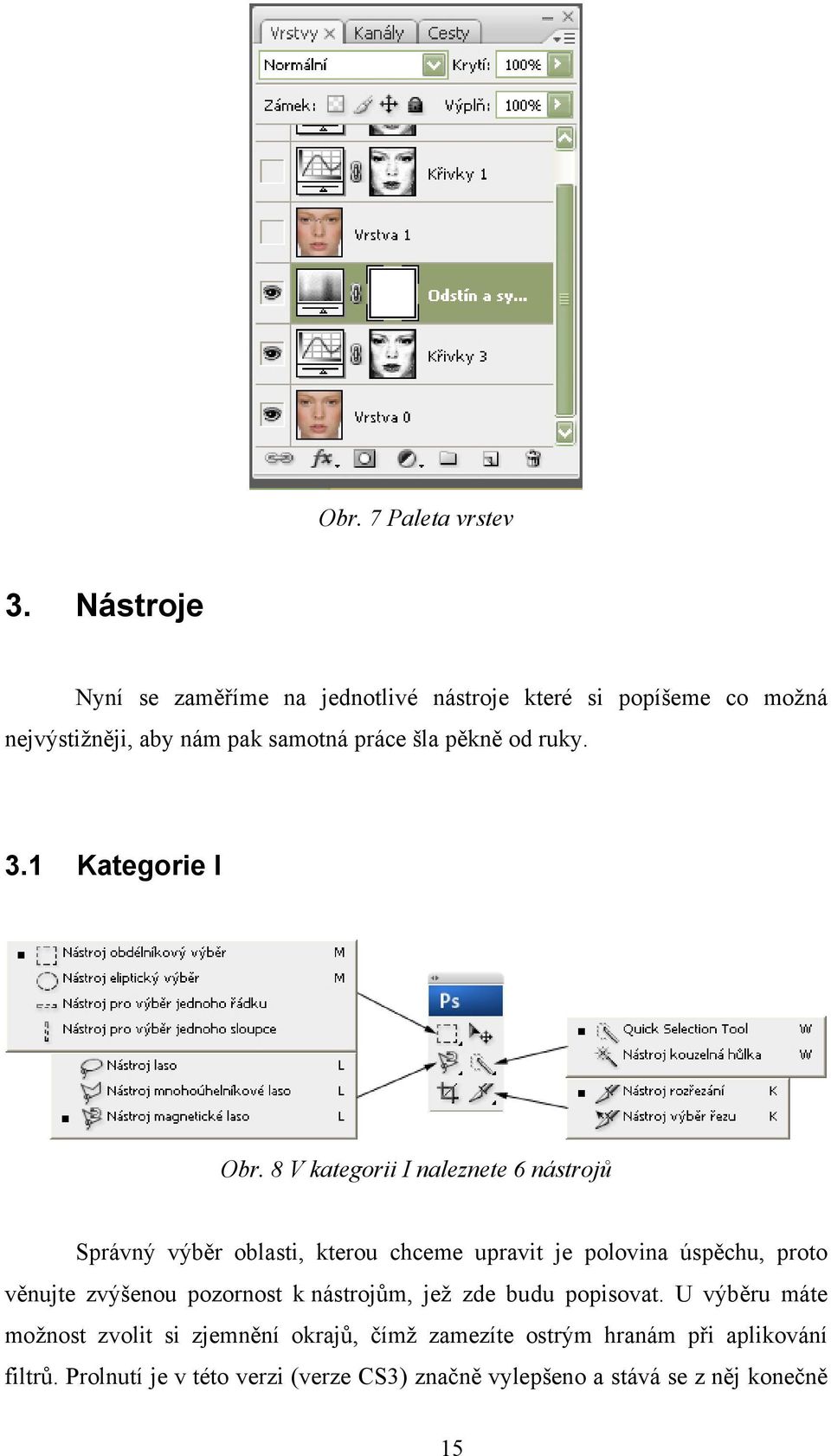 ruky. 3.1 Kategorie I Obr.