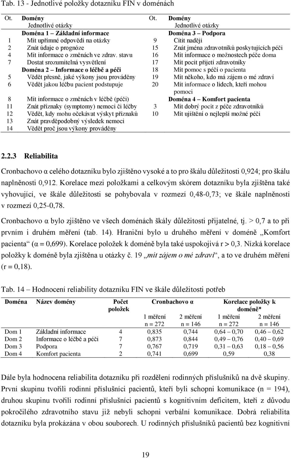 péči 4 Mít informace o změnách ve zdrav.