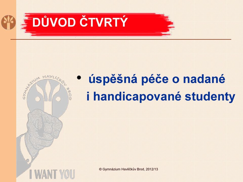 handicapované studenty