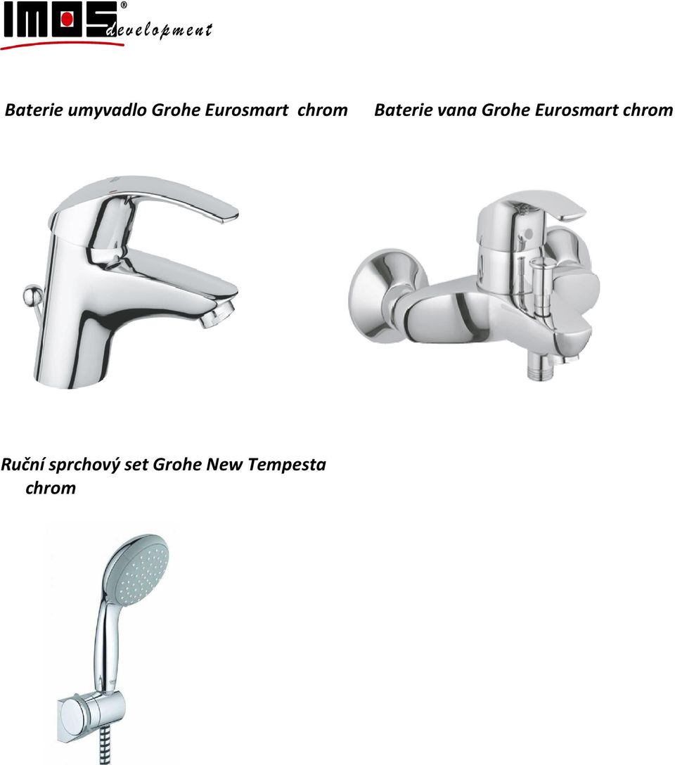 Grohe Eurosmart chrom Ruční