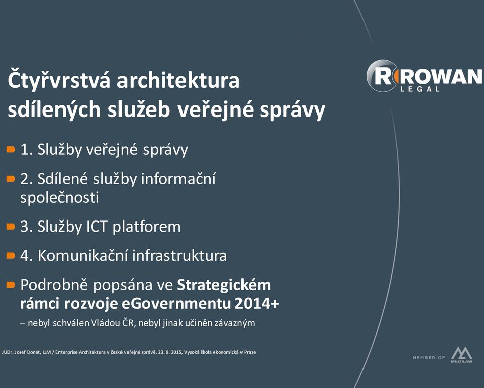 Služby ICT platforem 4.