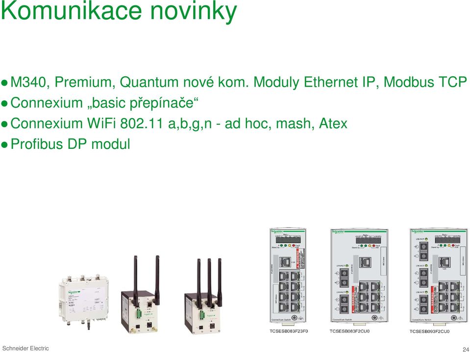 basic přepínače Connexium WiFi 802.