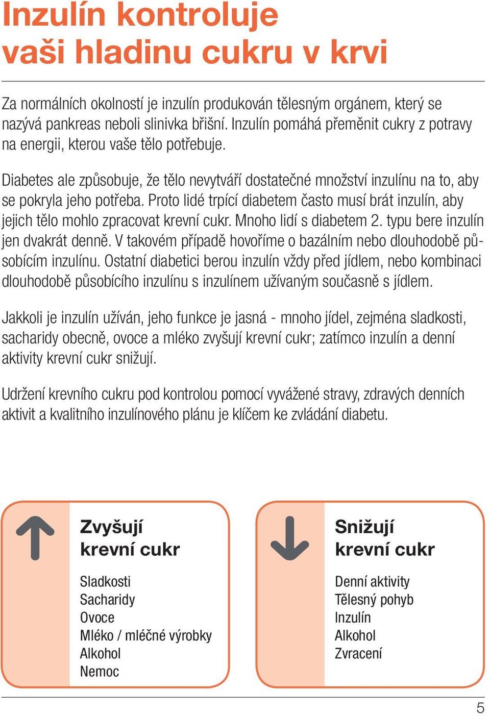 Proto lidé trpící diabetem často musí brát inzulín, aby jejich tělo mohlo zpracovat krevní cukr. Mnoho lidí s diabetem 2. typu bere inzulín jen dvakrát denně.