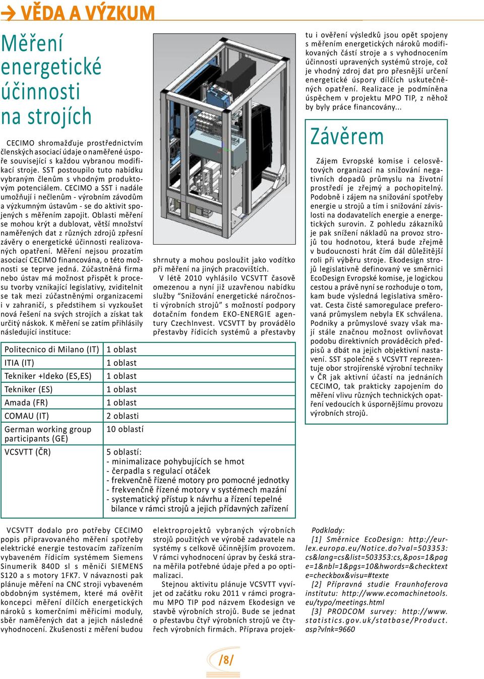 ověřit h energetických nároků duly, sběr naměřených dat ní.