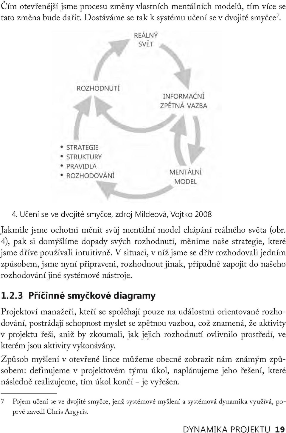 4), pak si domýšlíme dopady svých rozhodnutí, měníme naše strategie, které jsme dříve používali intuitivně.