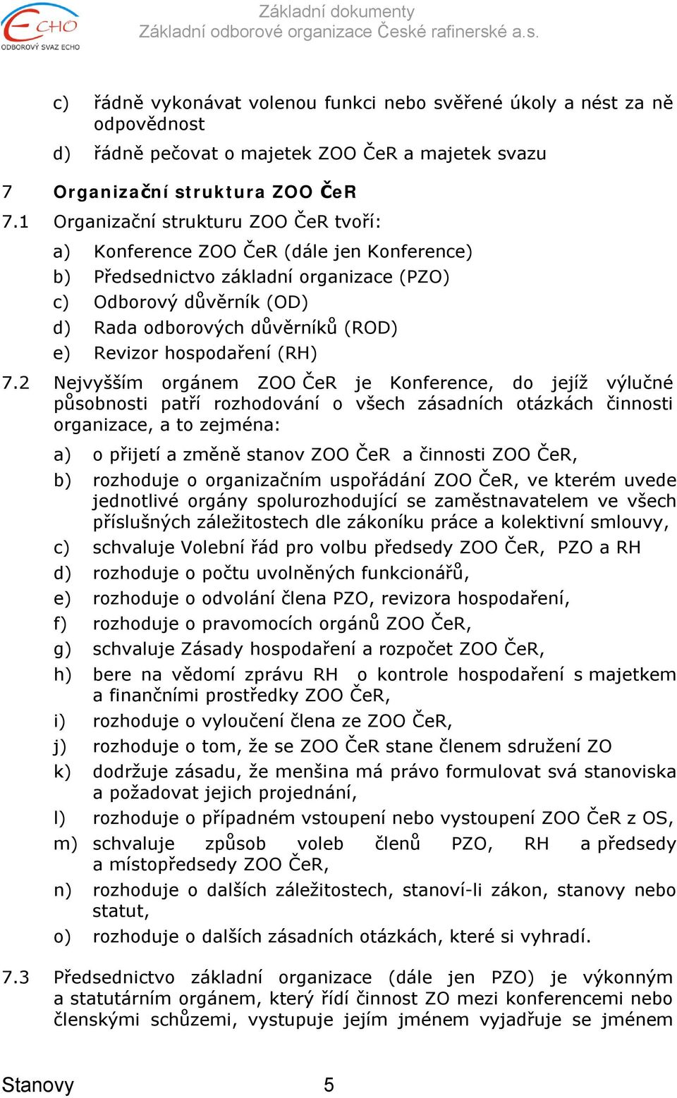 hospodaření (RH) 7.