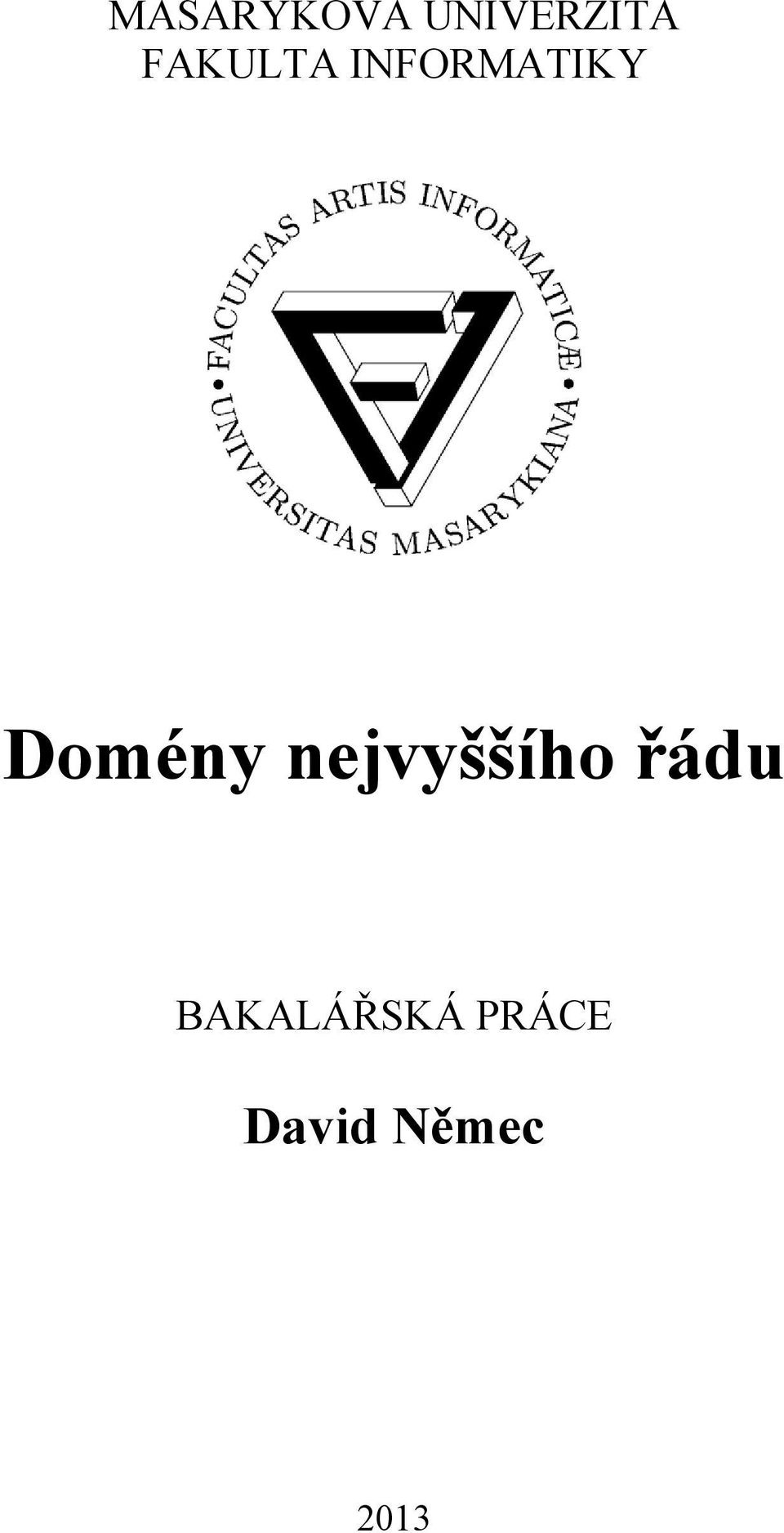 Domény nejvyššího řádu