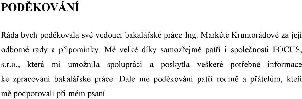Mé velké díky samoz