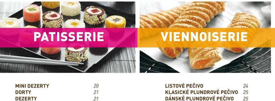 LISTOVÉ PEČIVO 24 KLASICKÉ