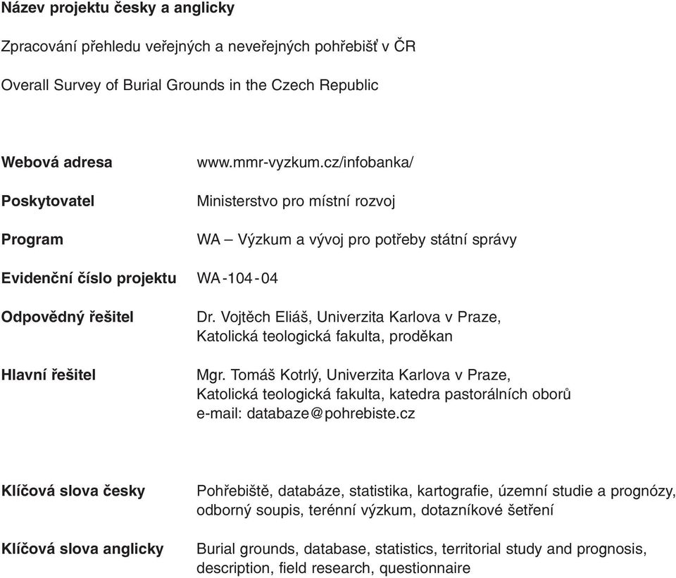 Vojtěch Eliáš, Univerzita Karlova v Praze, Katolická teologická fakulta, proděkan Mgr.