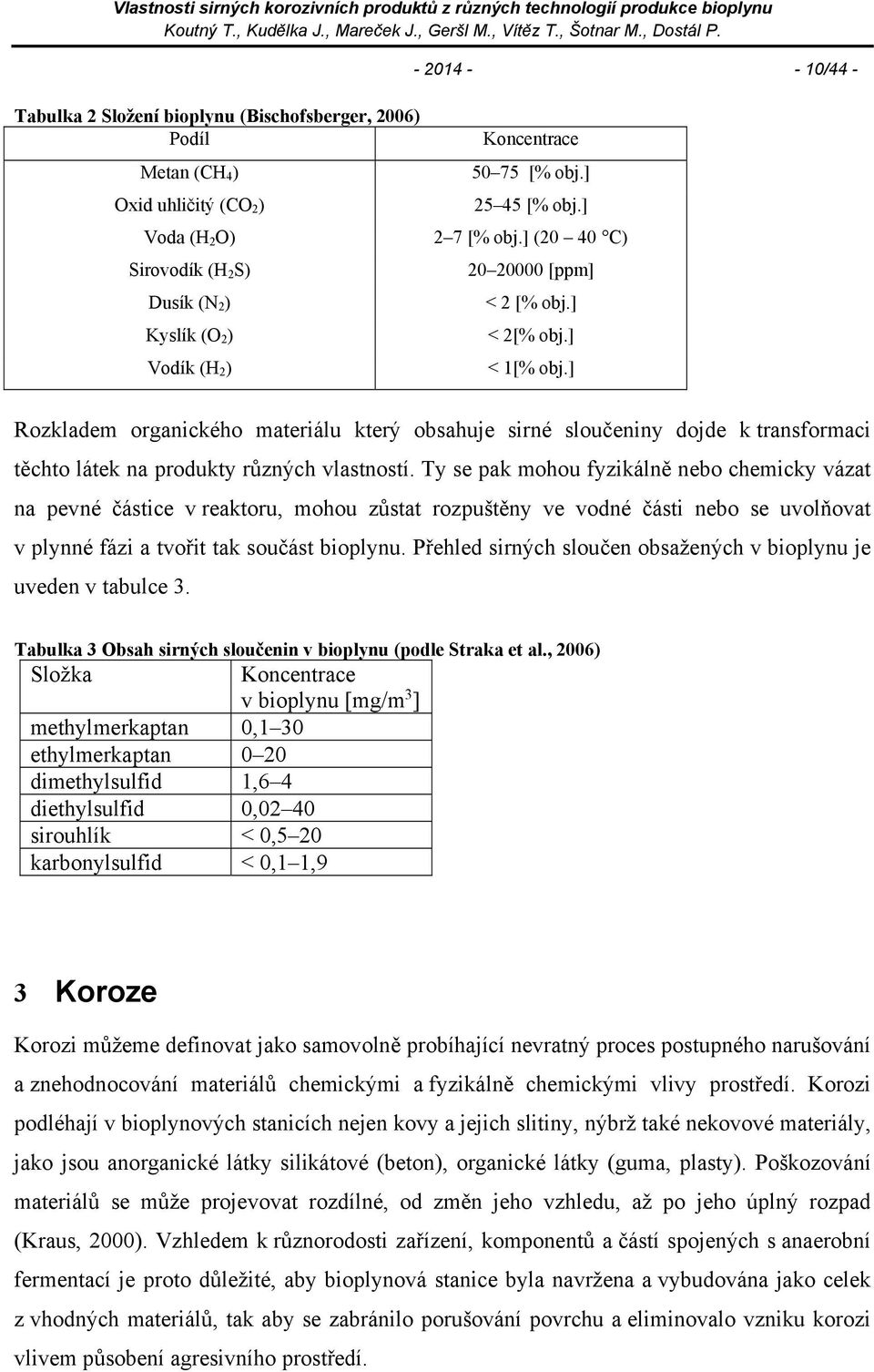 ] Rozkladem organického materiálu který obsahuje sirné sloučeniny dojde k transformaci těchto látek na produkty různých vlastností.