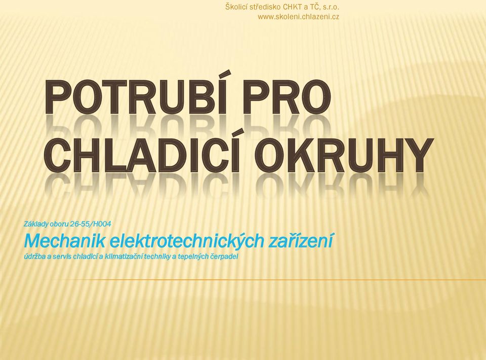 elektrotechnických zařízení údržba a