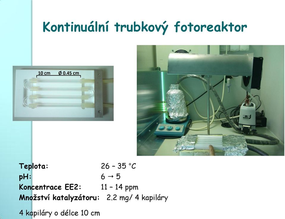 EE2: 11 14 ppm Množství katalyzátoru: