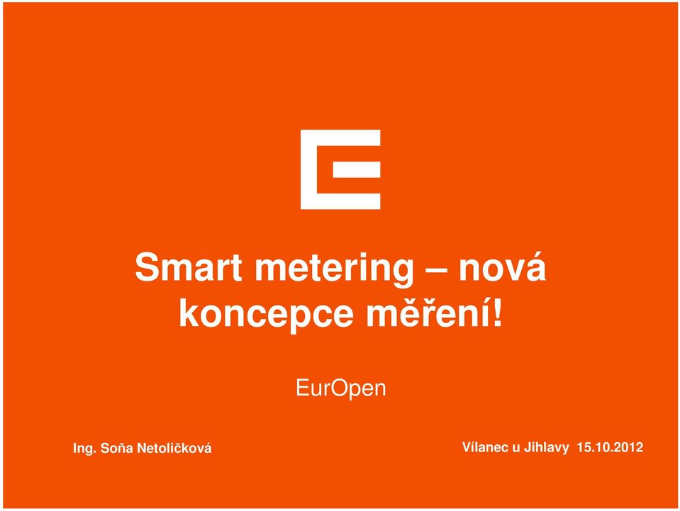 EurOpen Ing.