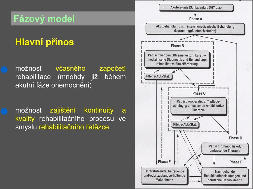 onemocnění) možnost zajištění kontinuity a kvality